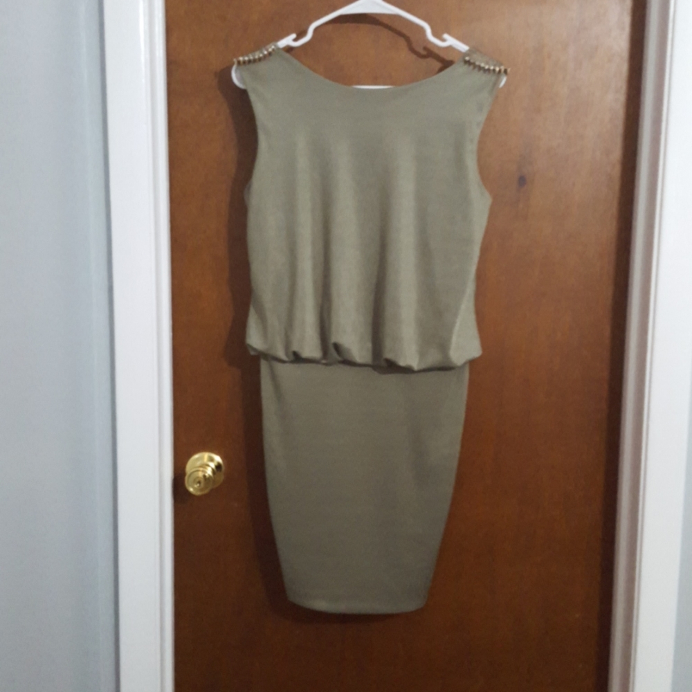 Spike Detail Dress